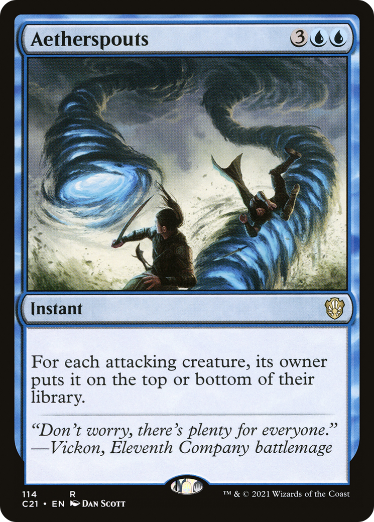 Aetherspouts [Commander 2021] | Silver Goblin