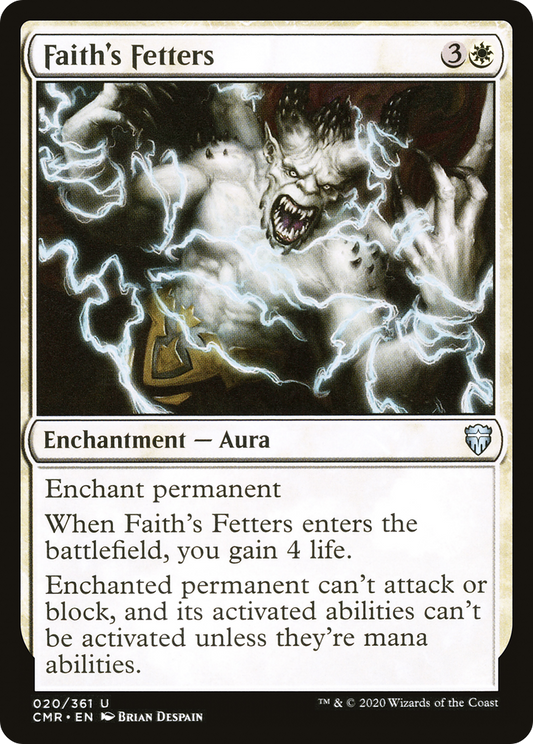 Faith's Fetters [Commander Legends] Foil