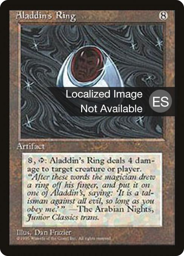 Aladdin's Ring [Fourth Edition (Foreign Black Border)] | Silver Goblin