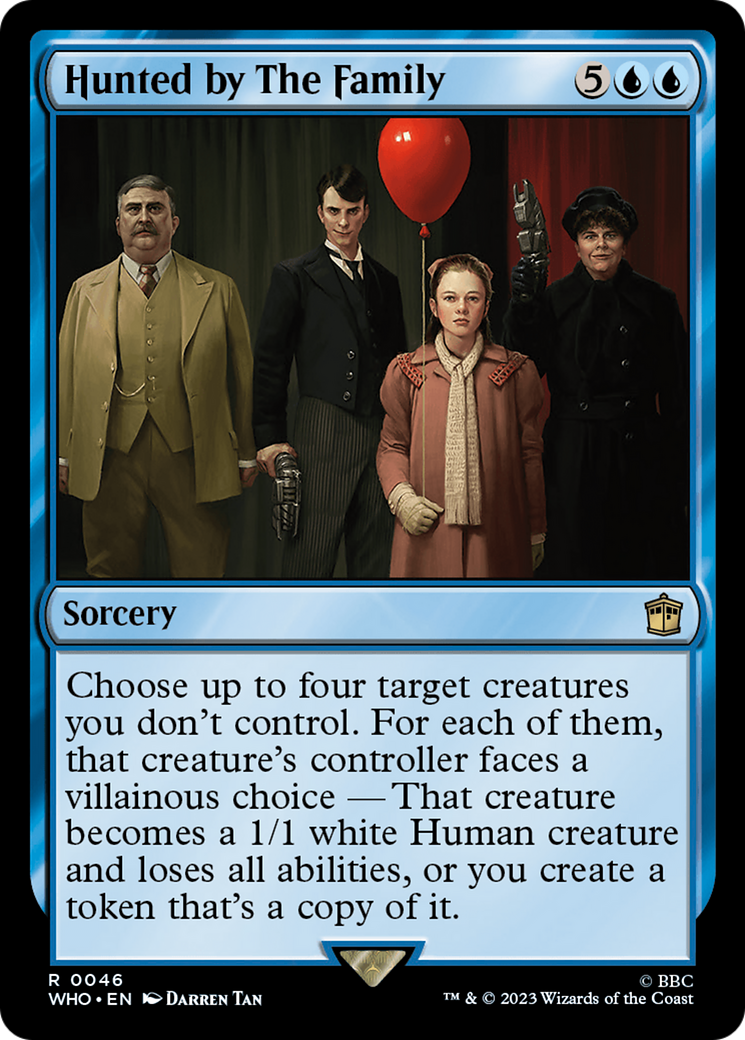 Hunted by The Family [Doctor Who] Foil