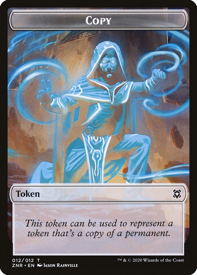 Copy Token [Zendikar Rising Tokens] | Silver Goblin