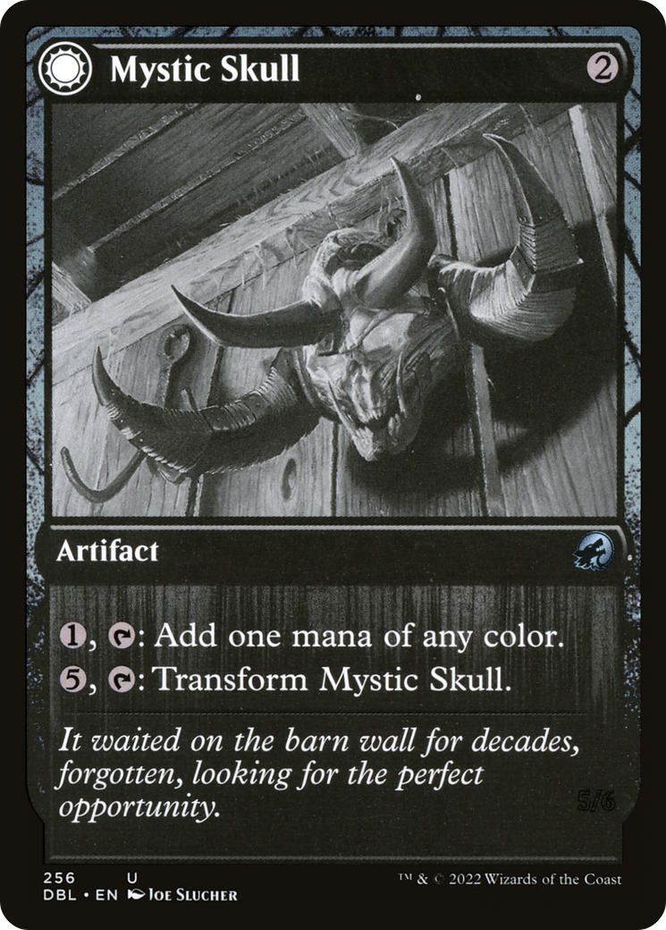 Mystic Skull // Mystic Monstrosity (256) - Innistrad: Double Feature