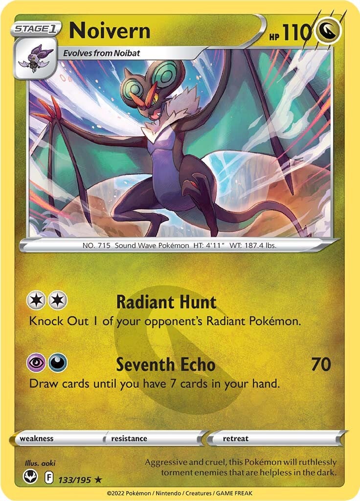 Noivern (133) Reverse Holofoil - Silver Tempest