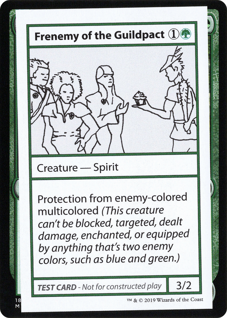 Frenemy of the Guildpact (2021 Edition) [Mystery Booster Playtest Cards] | Silver Goblin