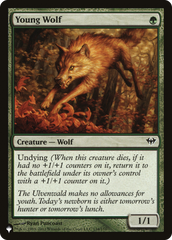 Young Wolf [The List Reprints] | Silver Goblin