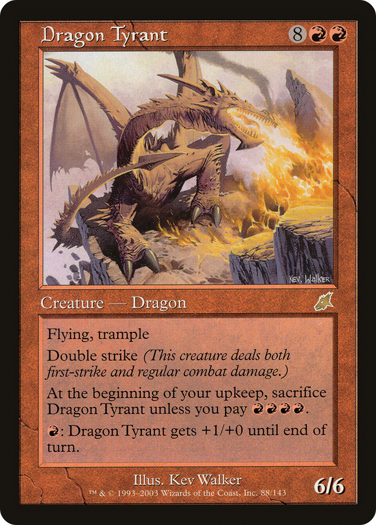 Dragon Tyrant [Scourge] Foil