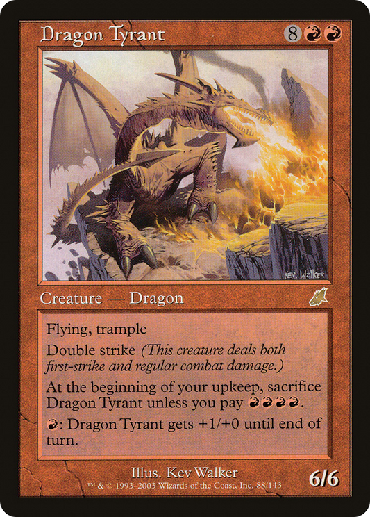 Dragon Tyrant [Scourge] Foil
