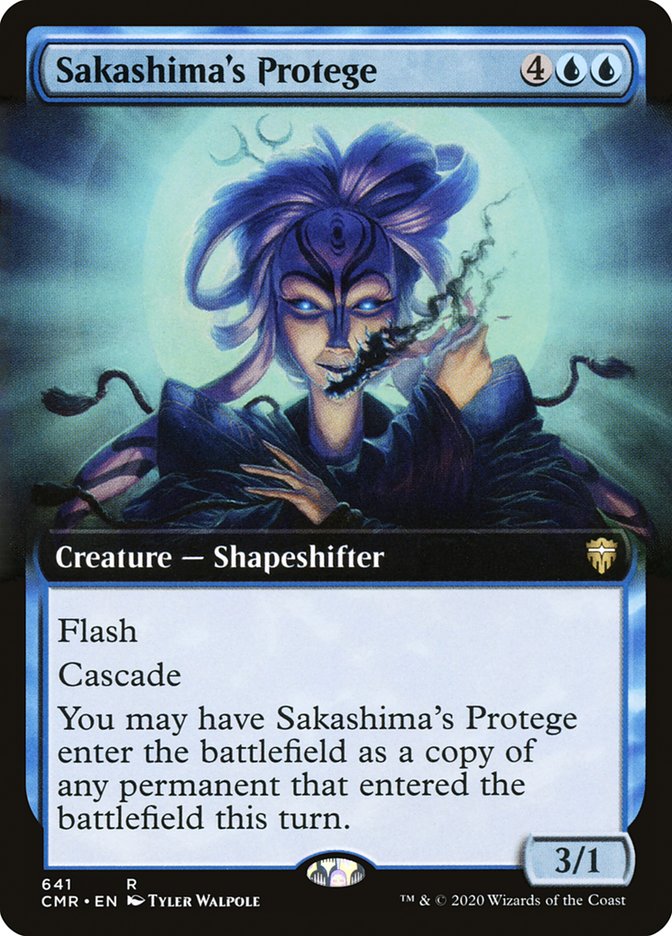 Sakashima's Protege (Extended Art) [Commander Legends] | Silver Goblin