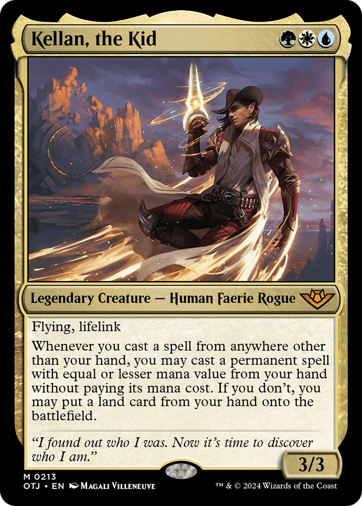 Kellan, the Kid [Outlaws of Thunder Junction] Foil