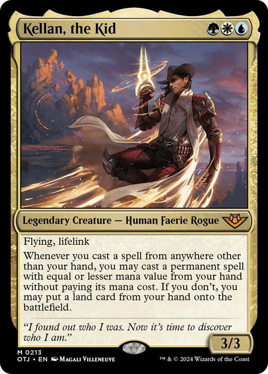 Kellan, the Kid [Outlaws of Thunder Junction] Foil