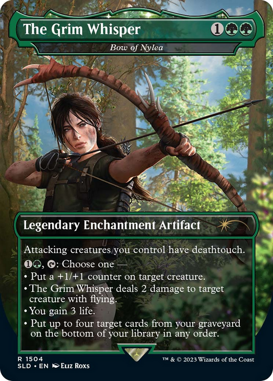 The Grim Whisper - Bow of Nylea [Secret Lair Drop Series] Foil