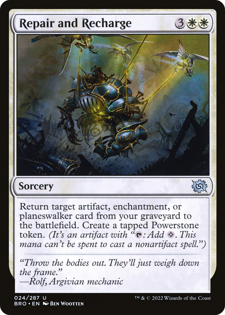 Repair and Recharge [The Brothers' War] Foil
