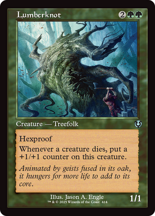 Lumberknot (Retro Frame) Foil (414) - Innistrad Remastered