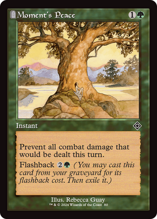 Moment's Peace: (tombstone) (TD0-A80)