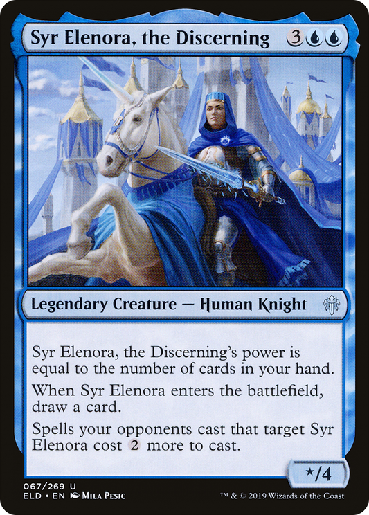 Syr Elenora, the Discerning [Throne of Eldraine] Foil