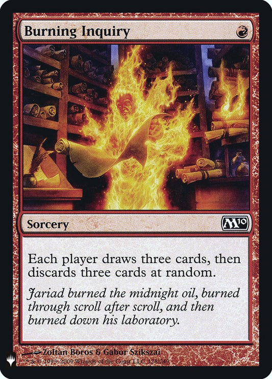 Burning Inquiry [Mystery Booster] Foil