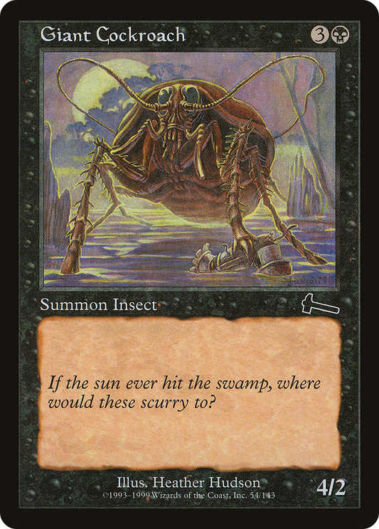 Giant Cockroach [Urza's Legacy] Foil