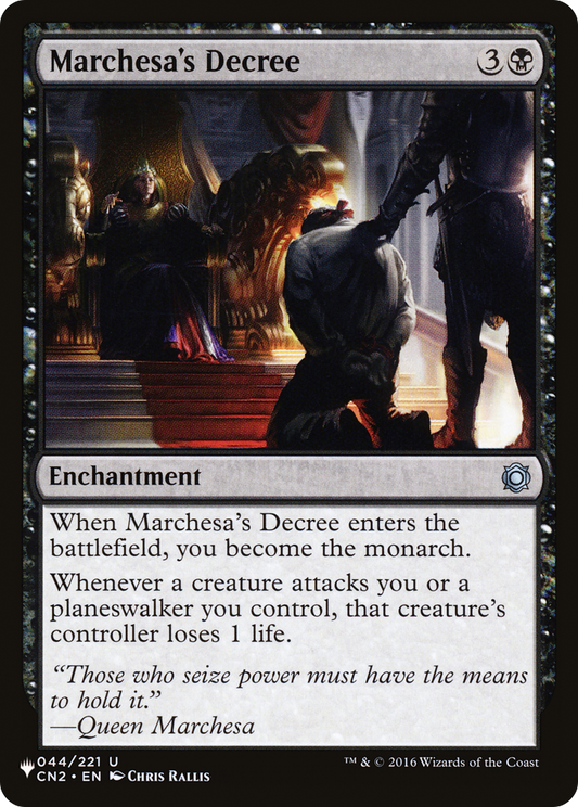 Marchesa's Decree (CN2-44)