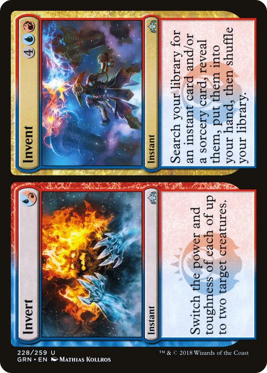 Invert // Invent [Guilds of Ravnica] Foil