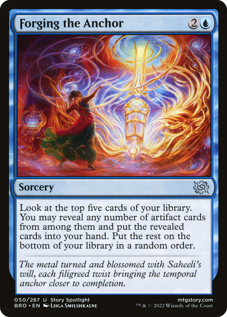 Forging the Anchor [The Brothers' War] Foil