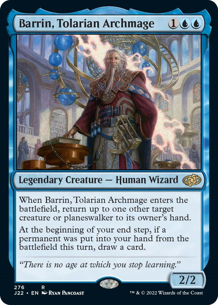 Barrin, Tolarian Archmage [Jumpstart 2022] | Silver Goblin