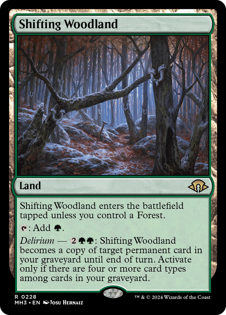 Shifting Woodland [Modern Horizons 3] | Silver Goblin