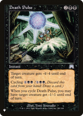 Death Pulse [The List Reprints] | Silver Goblin