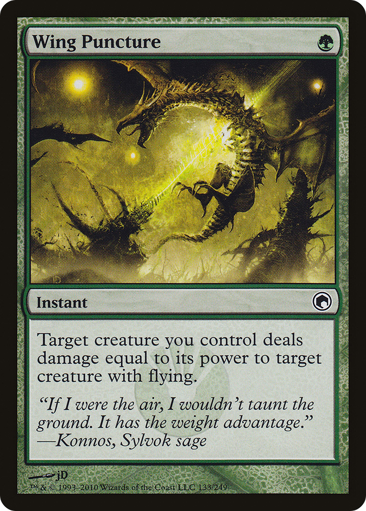 Wing Puncture (133) Foil - Scars of Mirrodin