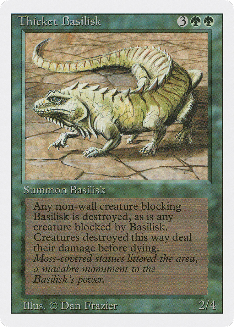 Thicket Basilisk [Revised Edition] | Silver Goblin