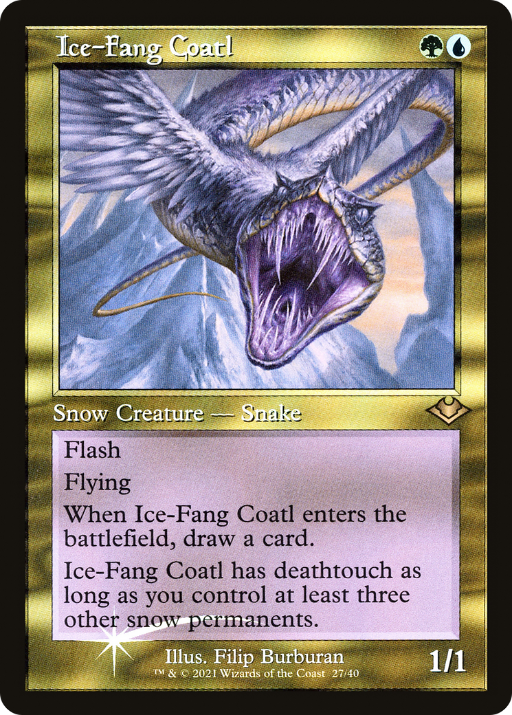 Ice-Fang Coatl (Retro) [Modern Horizons] | Silver Goblin