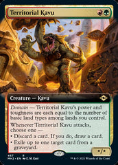 Territorial Kavu (Extended Art) [Modern Horizons 2] | Silver Goblin