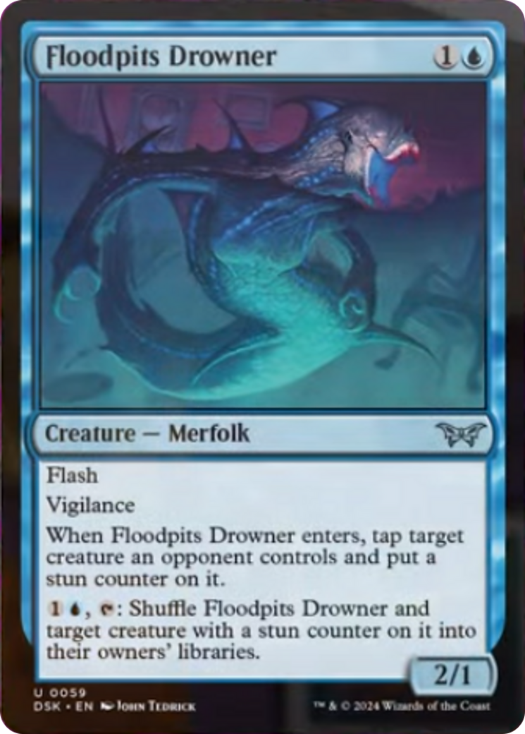 Floodpits Drowner [Duskmourn: House of Horror] | Silver Goblin