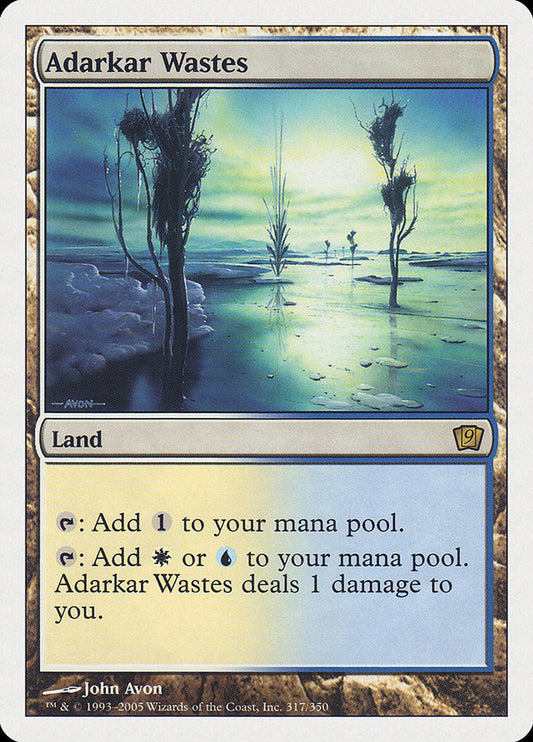 Adarkar Wastes [Ninth Edition] Foil