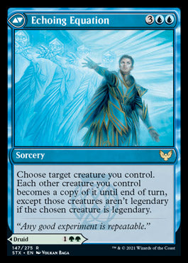 Augmenter Pugilist // Echoing Equation [Strixhaven: School of Mages] Foil