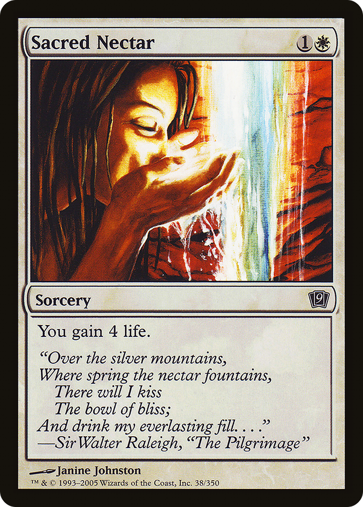 Sacred Nectar (038) Foil - Ninth Edition