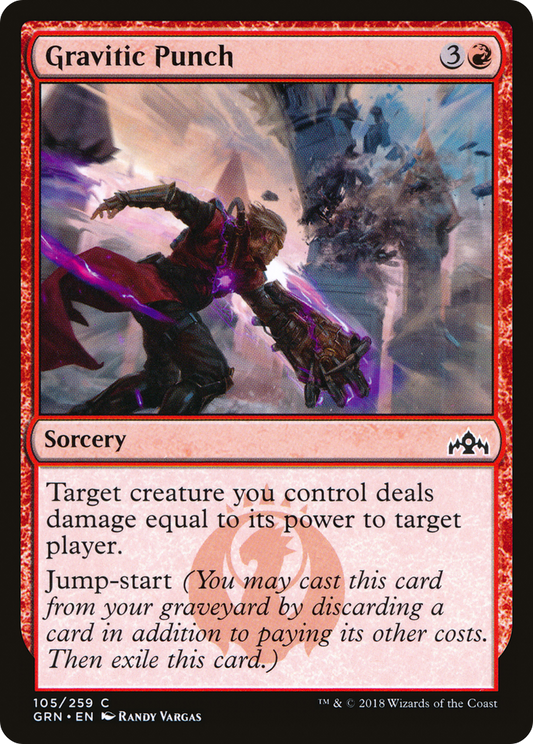Gravitic Punch [Guilds of Ravnica] Foil