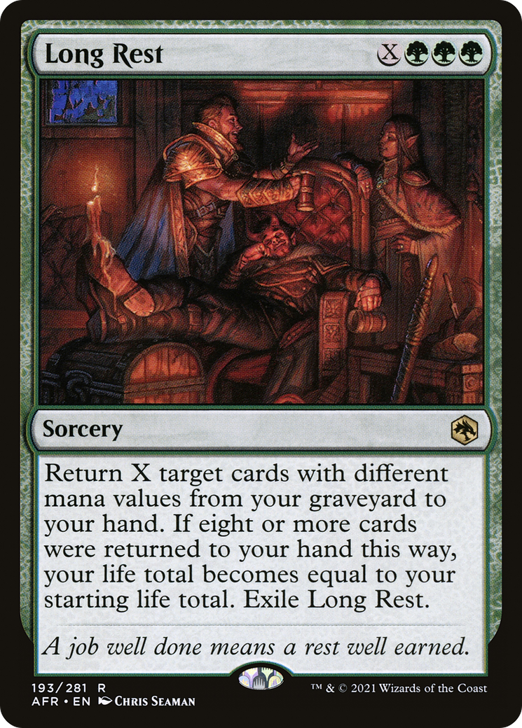 Long Rest [Dungeons & Dragons: Adventures in the Forgotten Realms] Foil