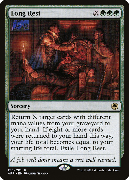 Long Rest [Dungeons & Dragons: Adventures in the Forgotten Realms] Foil
