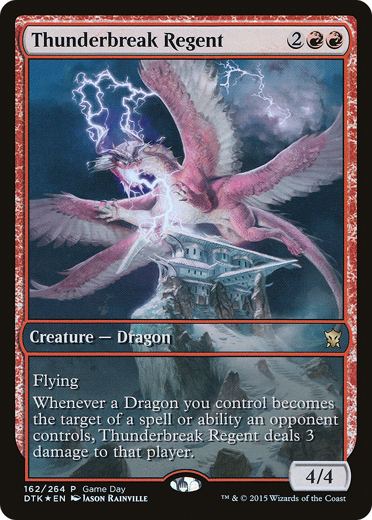 Thunderbreak Regent (Game Day) [Dragons of Tarkir Promos] | Silver Goblin