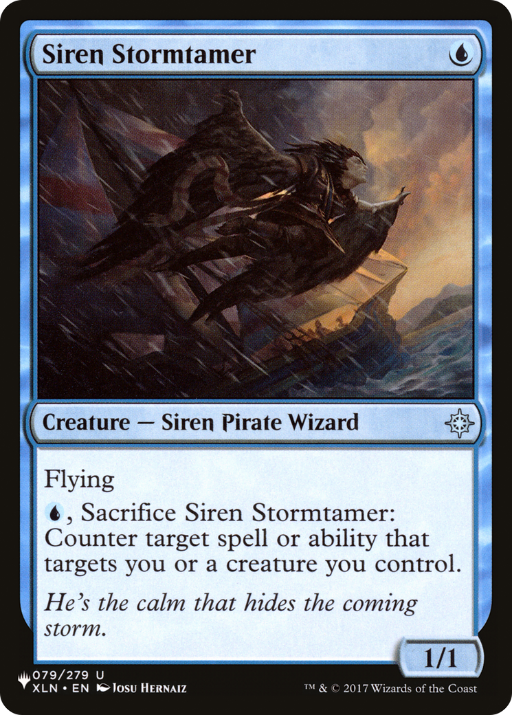 Siren Stormtamer [The List Reprints] | Silver Goblin