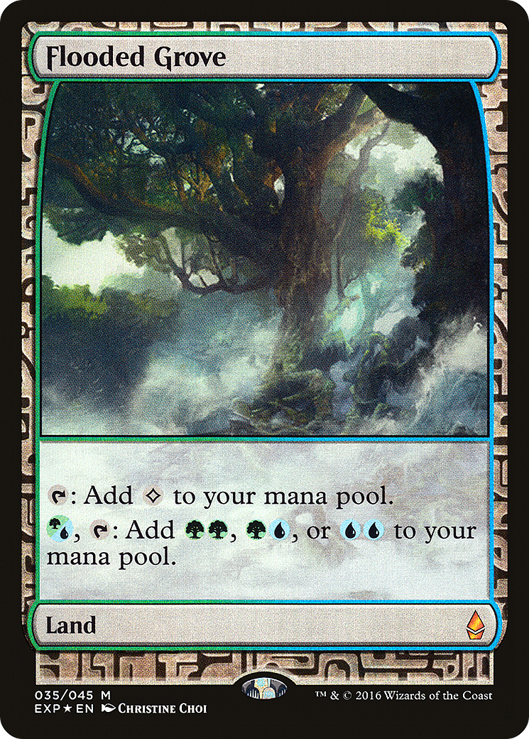 Flooded Grove [Zendikar Expeditions] | Silver Goblin