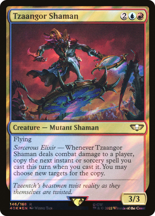 Tzaangor Shaman (Surge Foil) [Warhammer 40,000]