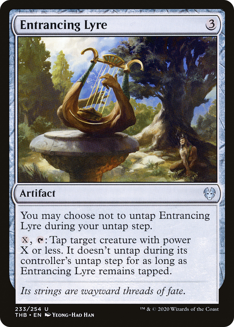 Entrancing Lyre [Theros Beyond Death] Foil