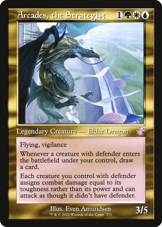 Arcades, the Strategist (Timeshifted) [Time Spiral Remastered] Foil