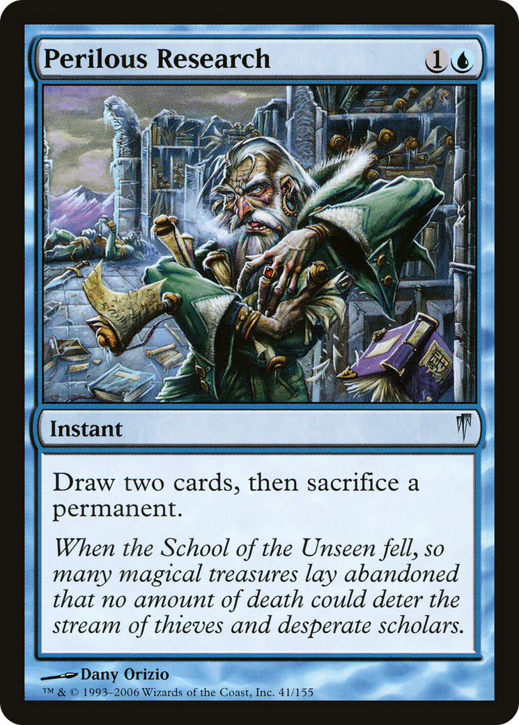 Perilous Research [Coldsnap] Foil