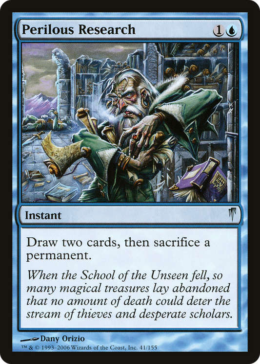 Perilous Research [Coldsnap] Foil