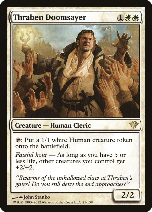 Thraben Doomsayer [Dark Ascension] Foil