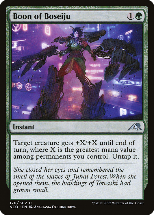 Boon of Boseiju [Kamigawa: Neon Dynasty] Foil