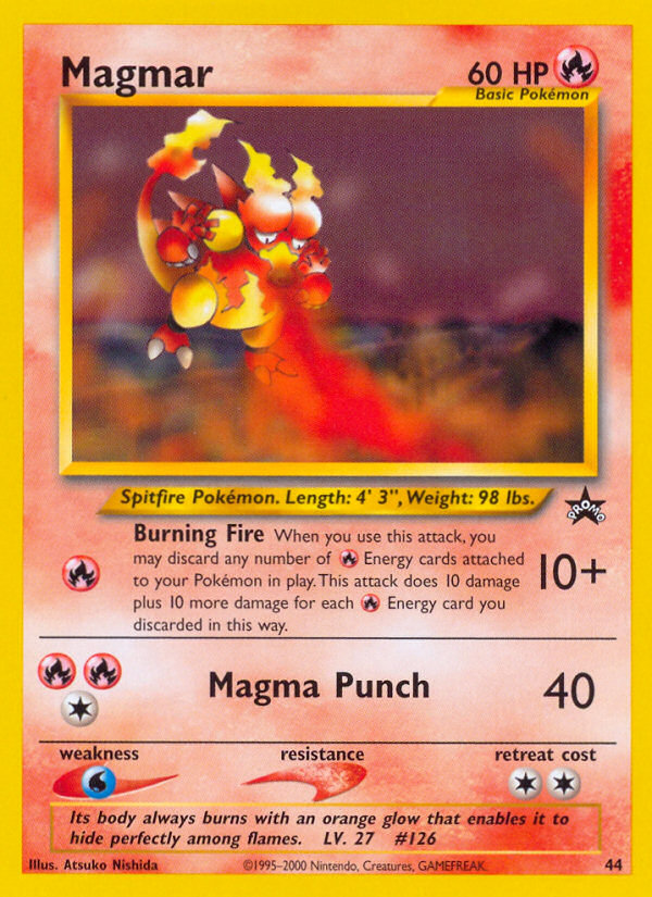 Magmar (44) [Wizards of the Coast: Black Star Promos] | Silver Goblin