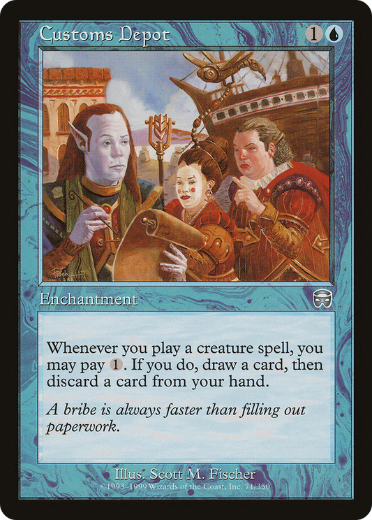 Customs Depot [Mercadian Masques] Foil